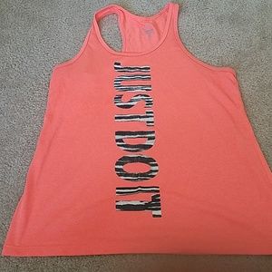 Pink Nike top